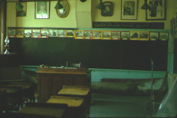 Old time classroom Ontario Canada