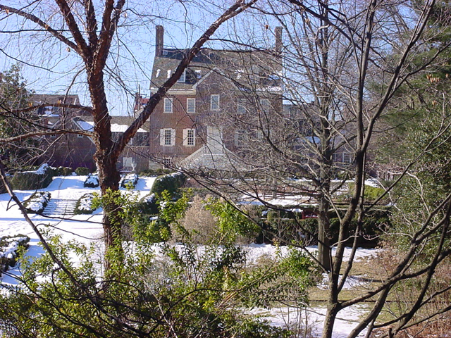 Home of William Paca, Signer of the Declaration of Independence, built 1763