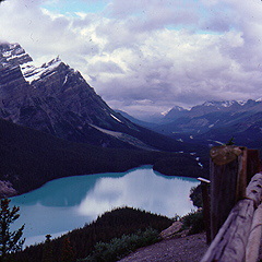 Alaskan lake scene