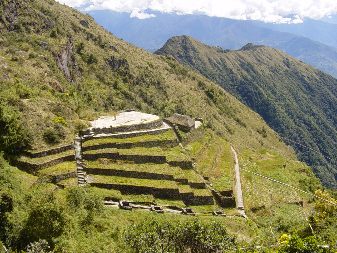 Phuyupatamarka - Inca place to purify and cleanse before reaching Machu Picchu