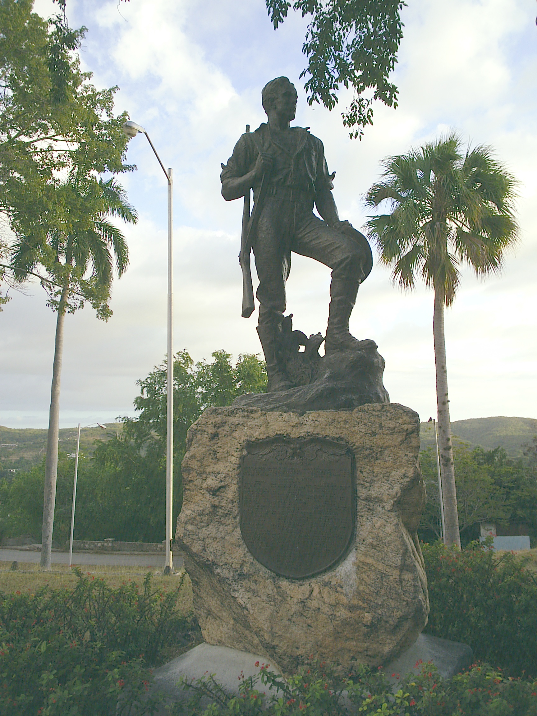 Memorial to the US soldier - Santiago de Cuba