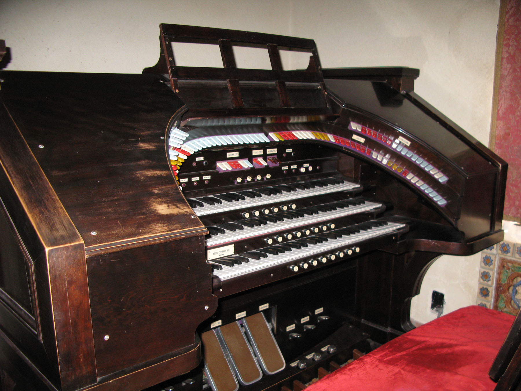 Pipe organ