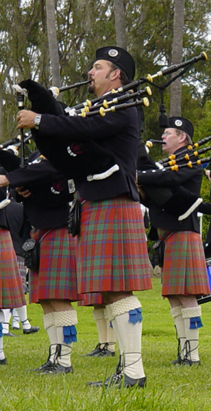 Pipe Band at the San Diego Highland Games