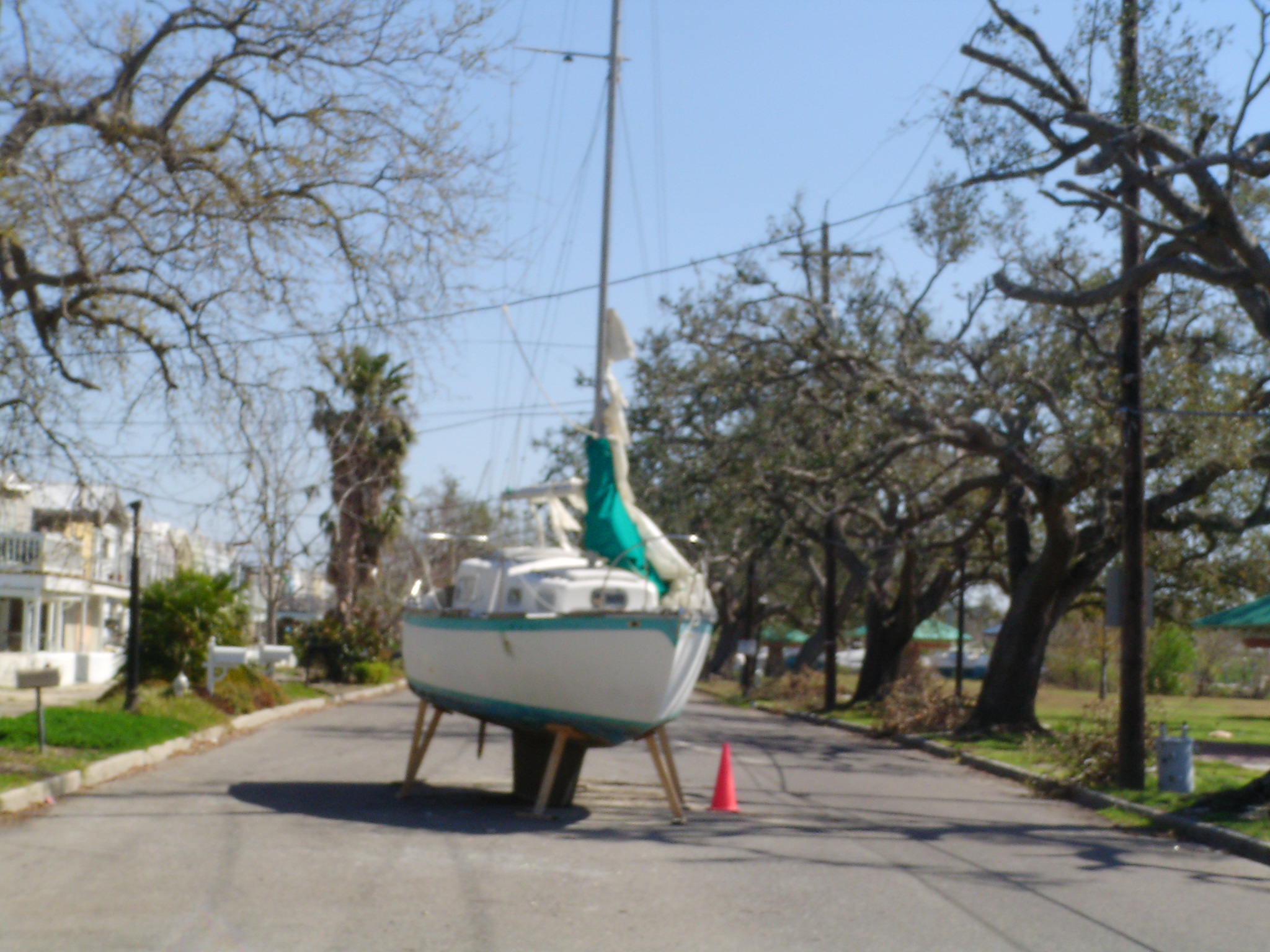 Boat from Lake Pontchartrain Marina