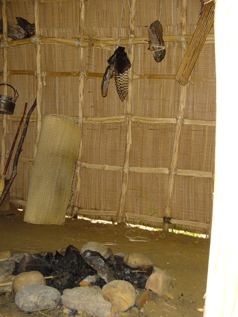 Inside a Powhatan Dwelling