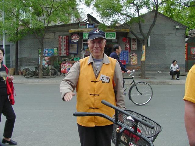 Rickshaw driver in Hutong