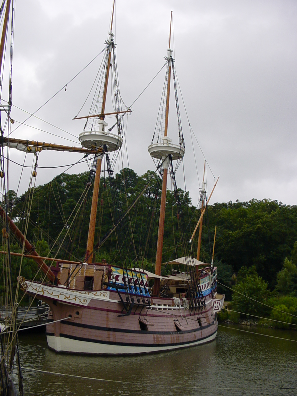 Susan Constant - main ship that brought the first Jamestown colonists from England