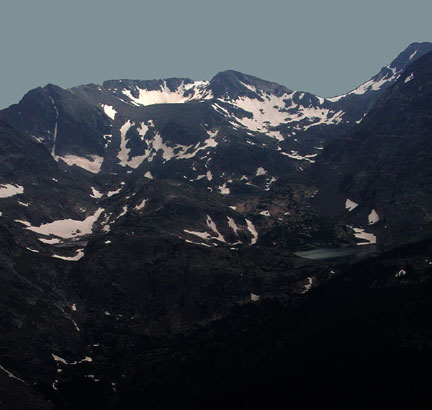 Lake at 11,000 feet