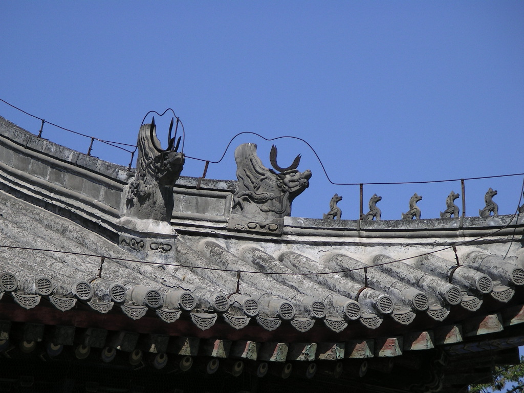 Summer Palace Roof Decorations