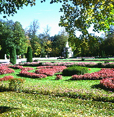 Summer Palace grounds in Russia