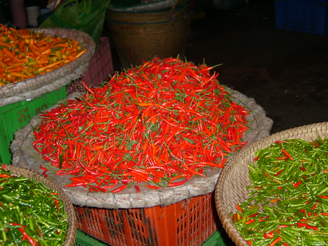 Baskets of Chilies