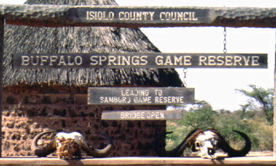 Buffalo Springs Game Reserve in Africa