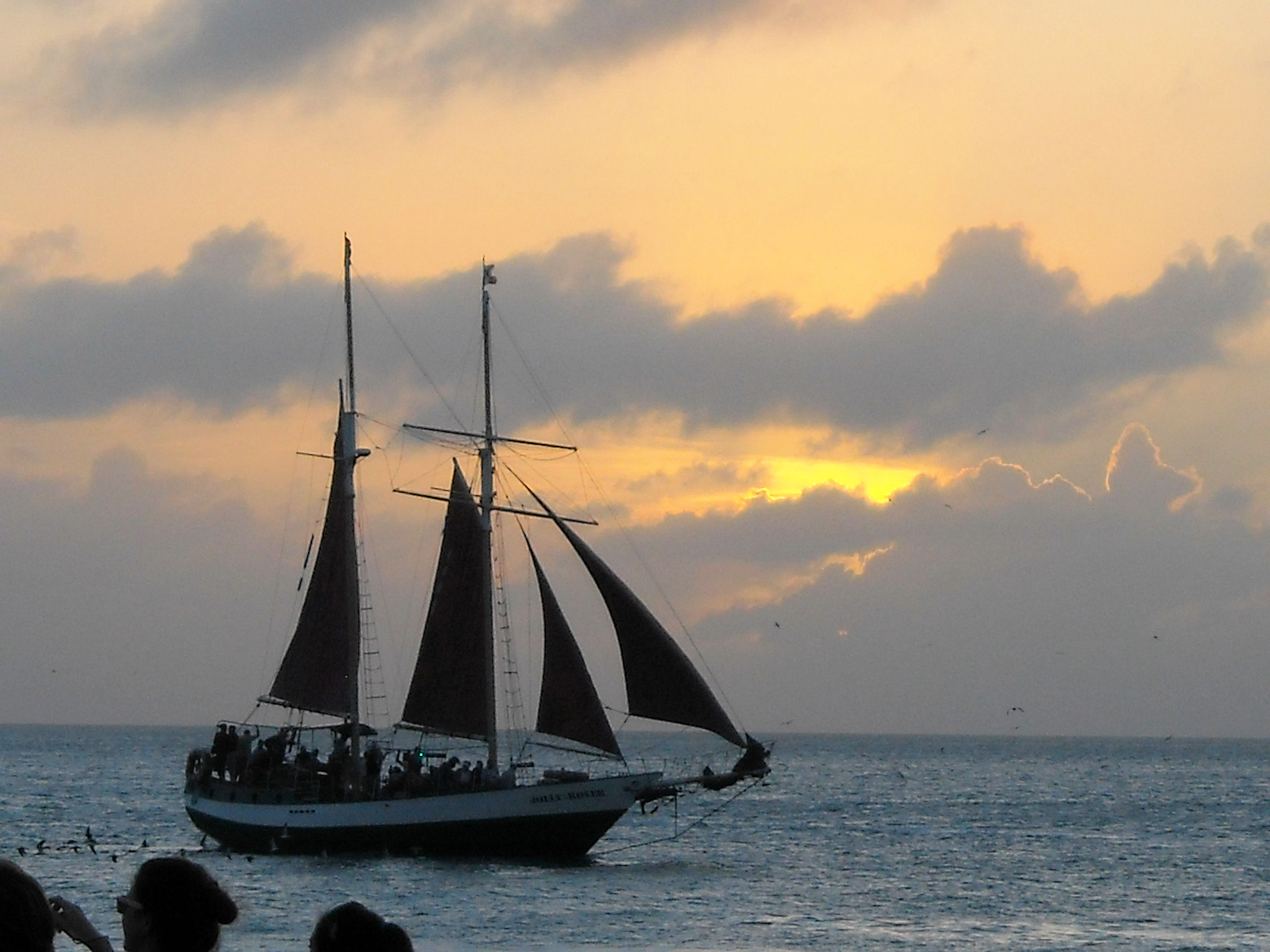 sailboat1234.jpg - Sailboat off Mallory Square Dock
