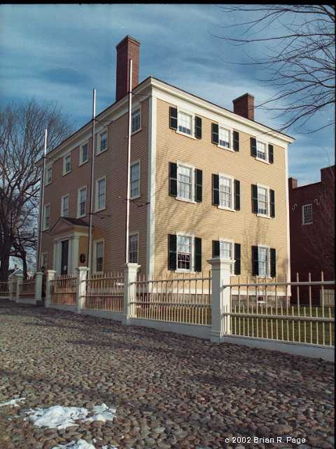 Hawkes House (1780); architect Samuel McIntire