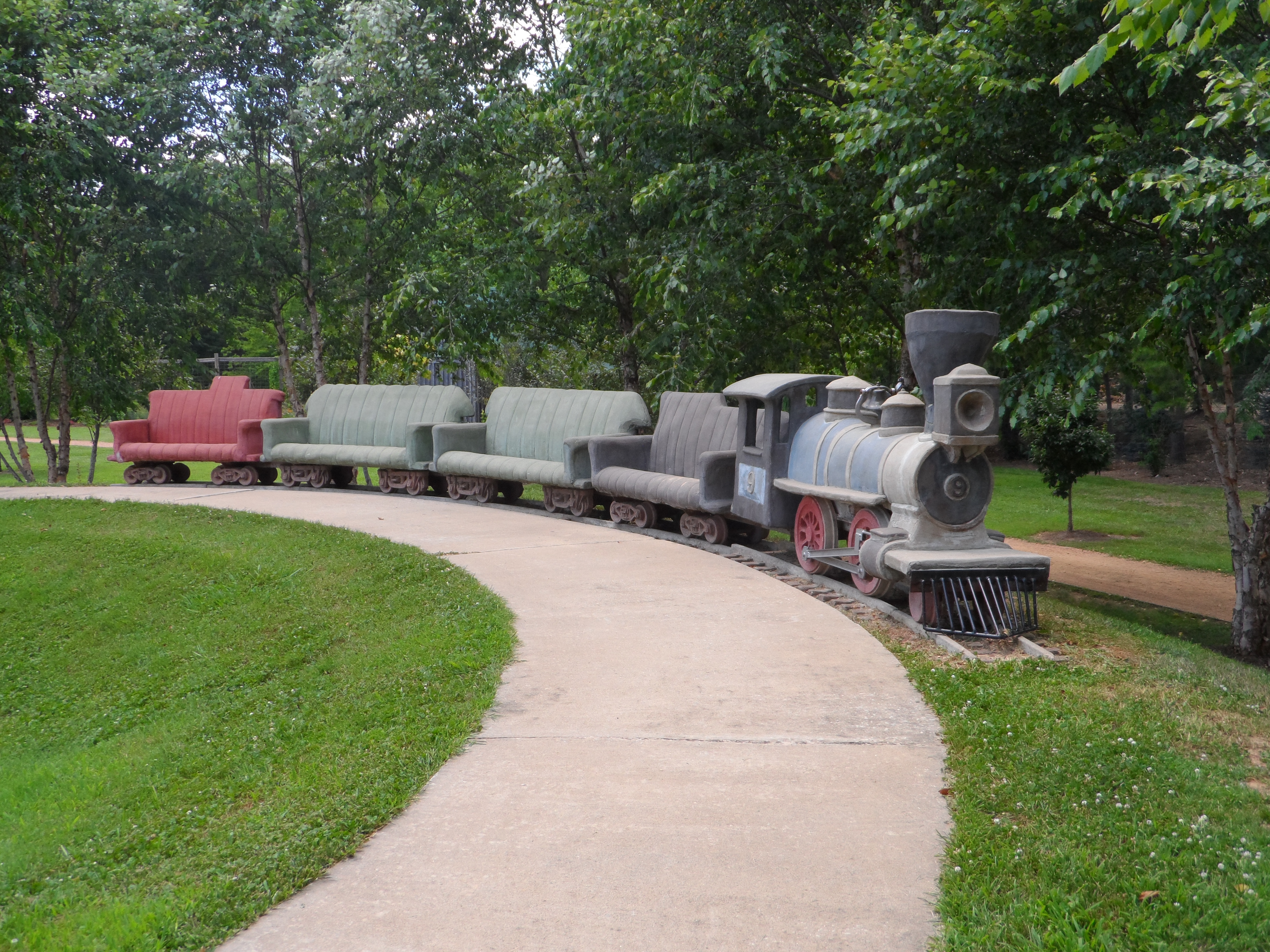 Train at Botanical Garden of the Ozarks