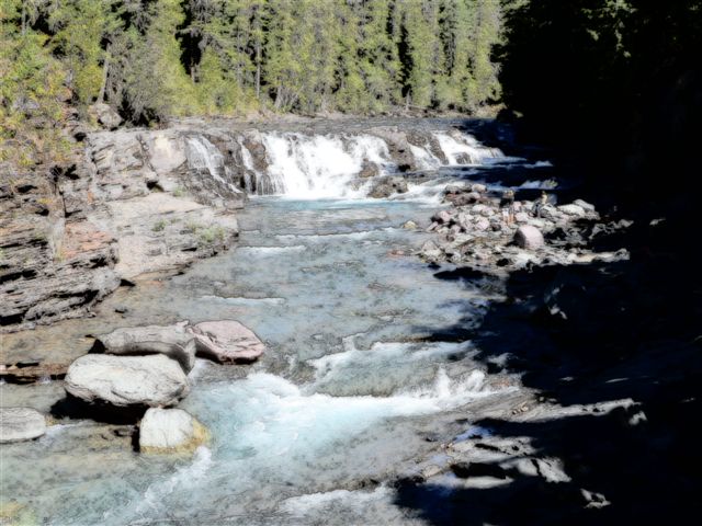 Water Fall in Montana