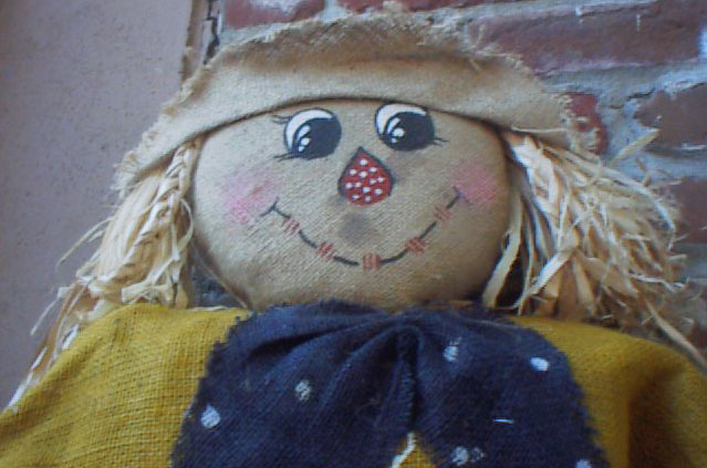 friendly scarecrow