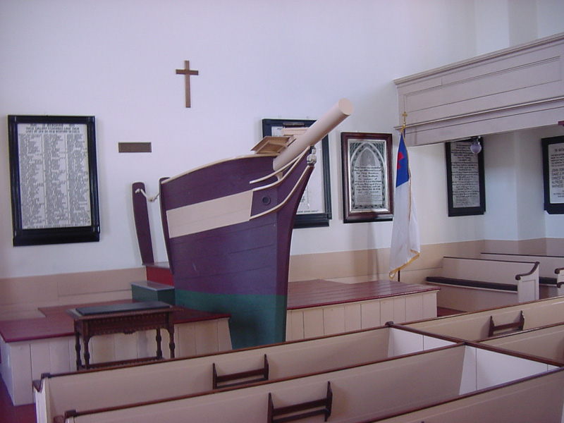 Pulpit of the Seaman's Bethel - Moby Dick