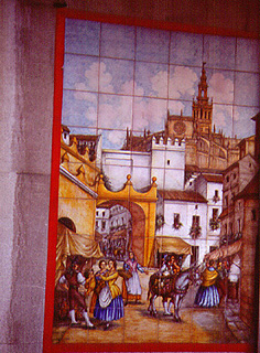 Sevilla Tile Painting