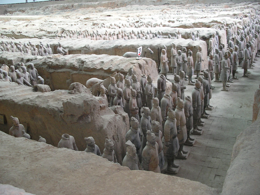 Museum of Qin Terra Cotta, Xian - Warriors