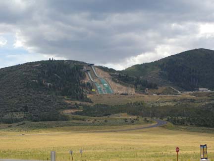 ski jump for 2002 winter olympics