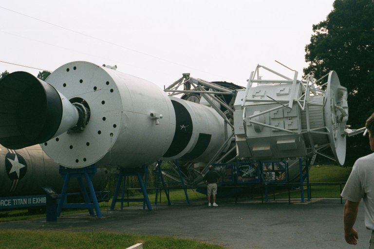 Model of Skylab in USSRC Rocket Park