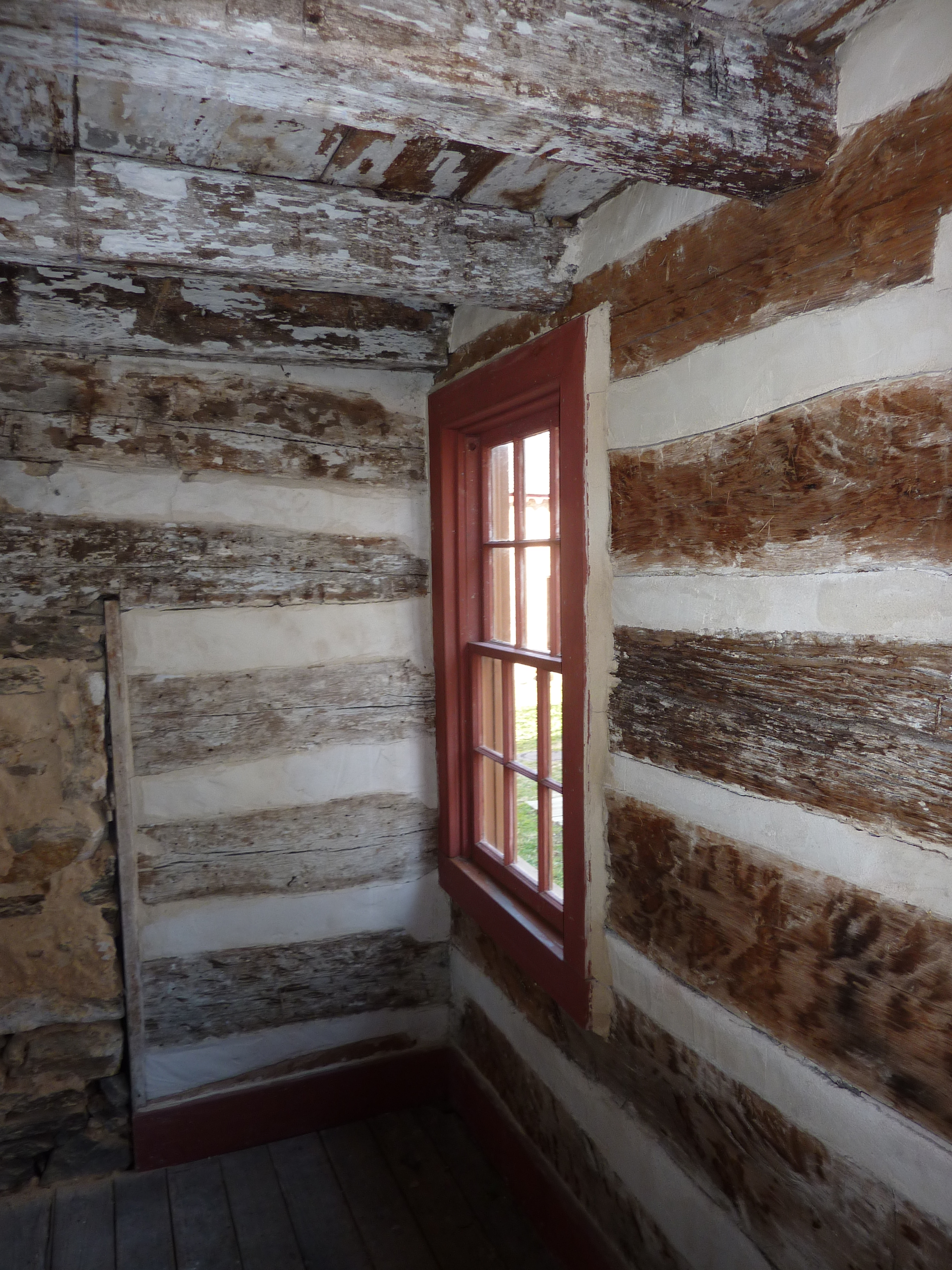 Typical window in the slave quarters