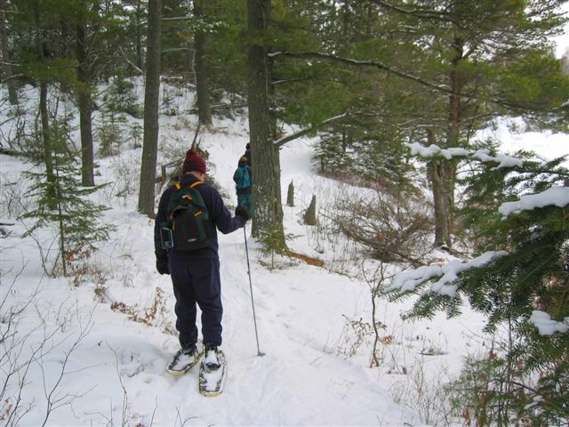 Snowshoe trip