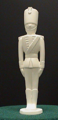 Ceramic toy soldier