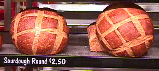 Sourdough round bread for sale