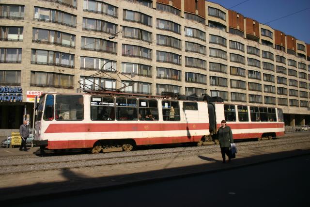 Trolley in St. Petersburg