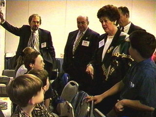 Senator Jennings at the Governor's Summit January 1997 Orlando Florida