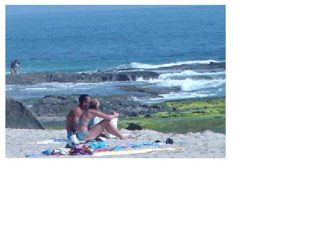 couple on beach