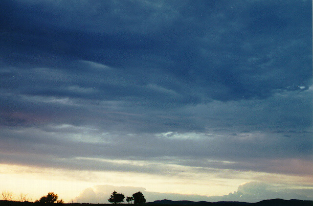 Summer sunset in South Dakota