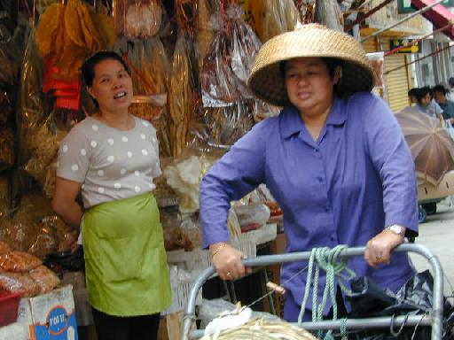 Tai O Village street market