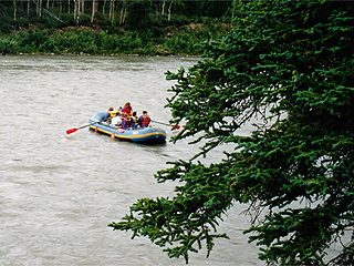 Rafting in Alaska