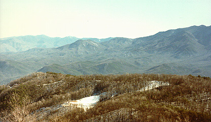 Mountain scene in Tennessee.