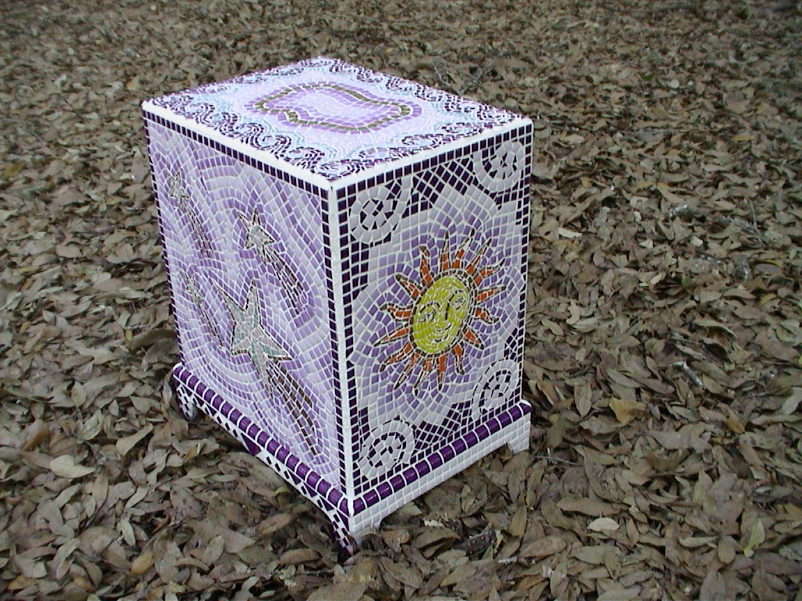 Mosaic cabinet