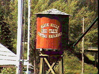 Water tower for the 1880's Train, South Dakota