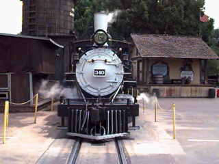 Train at Knott's Berry Farm in Buena Vista, California