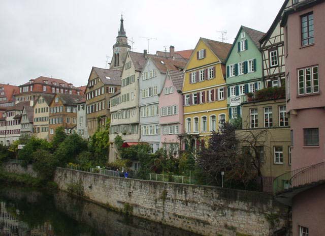 Tuebingen on the Neckar River