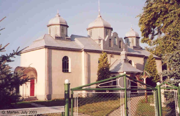 St. Nikolai Ukrainian Greek-Catholic Church in village of western Ukraine