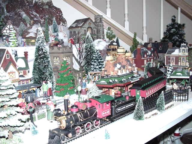 Train in Dickens Village