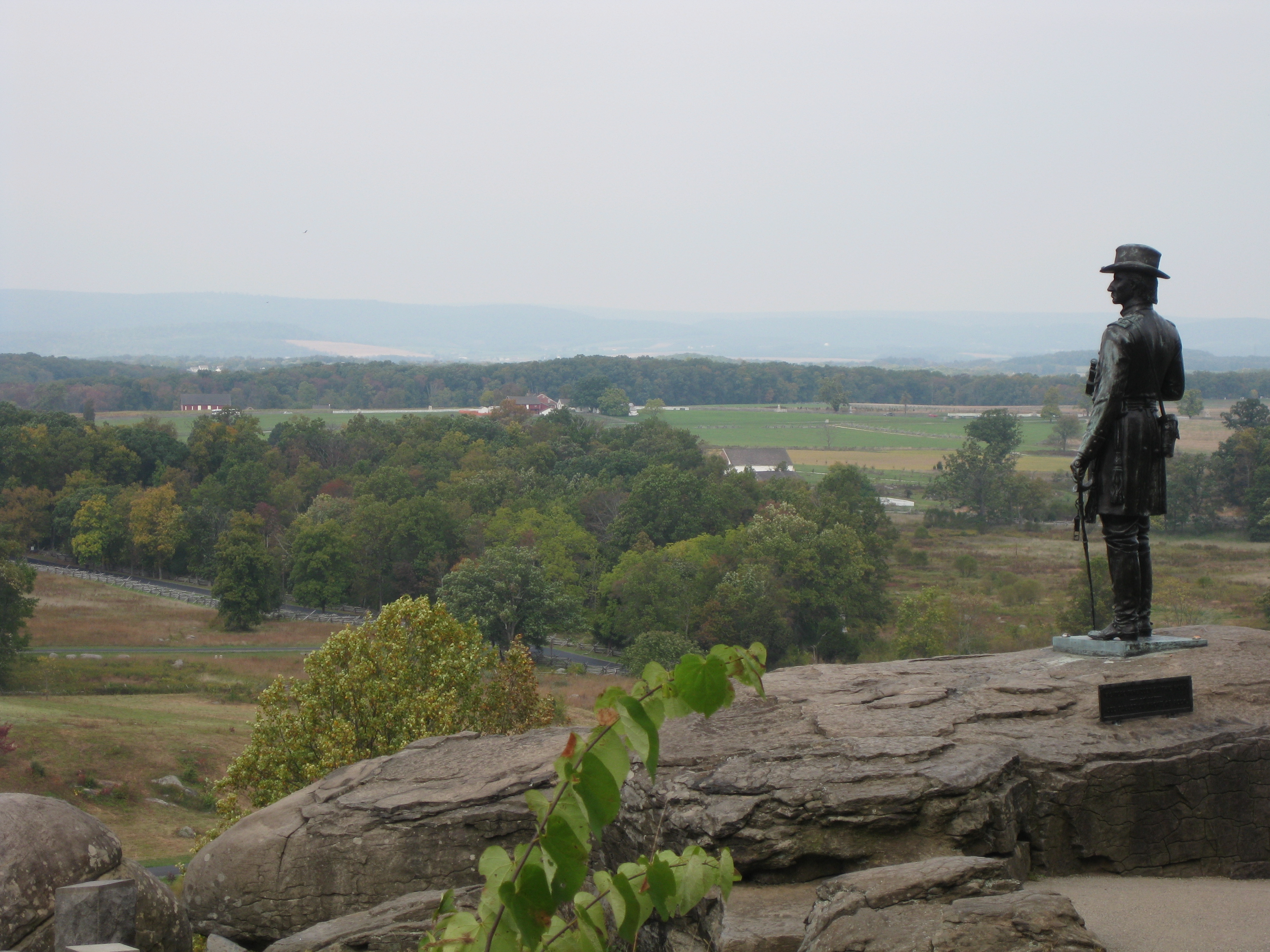 View from Little Round Top - Gettysburg, PA. | Civil war 