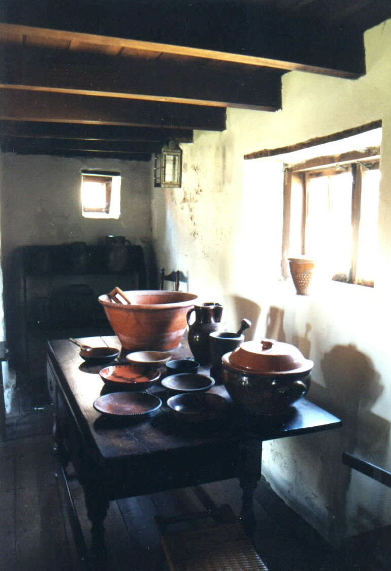 Kitchen of Washington's HQ at Brandywine