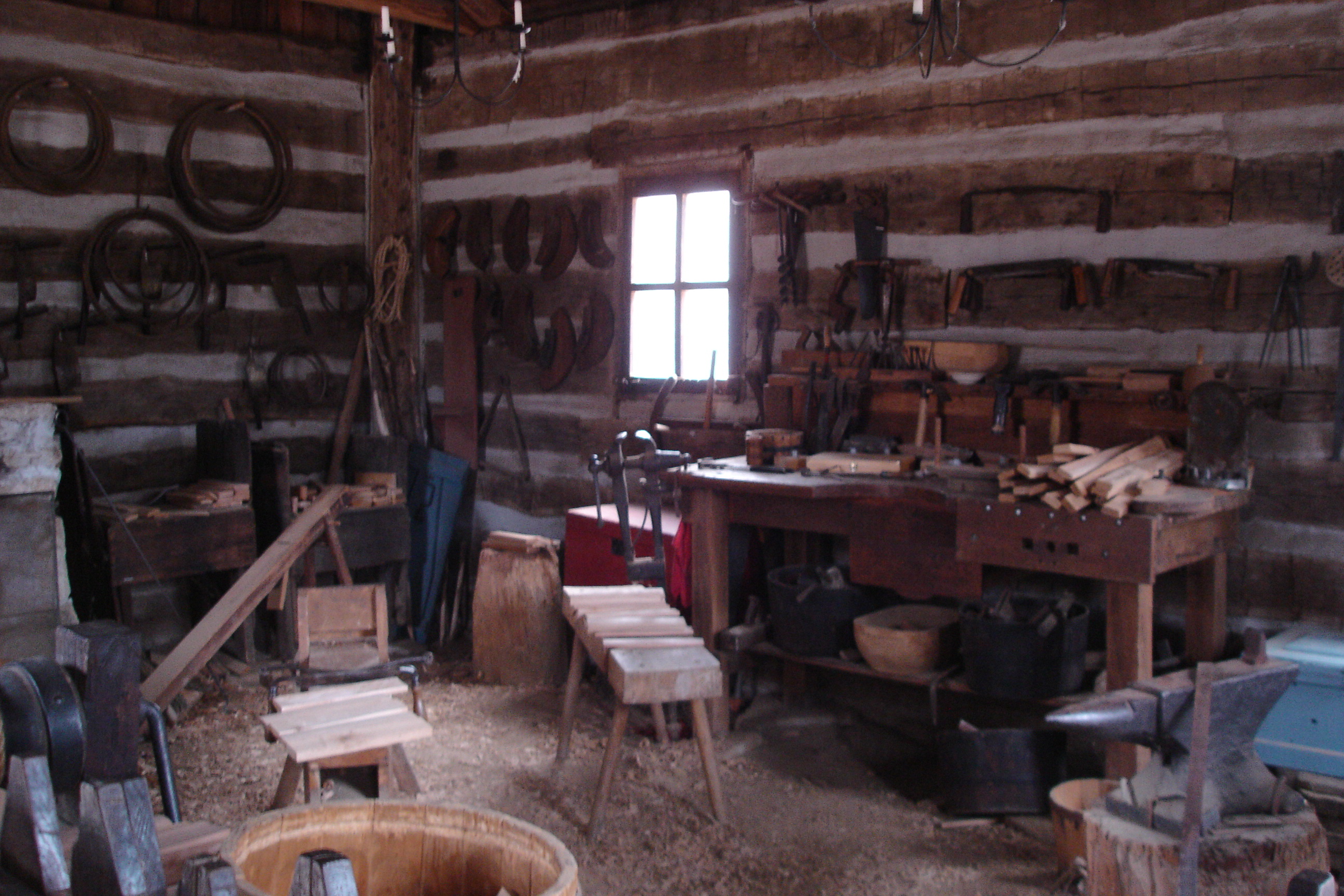 Lincoln's New Salem wheel wright