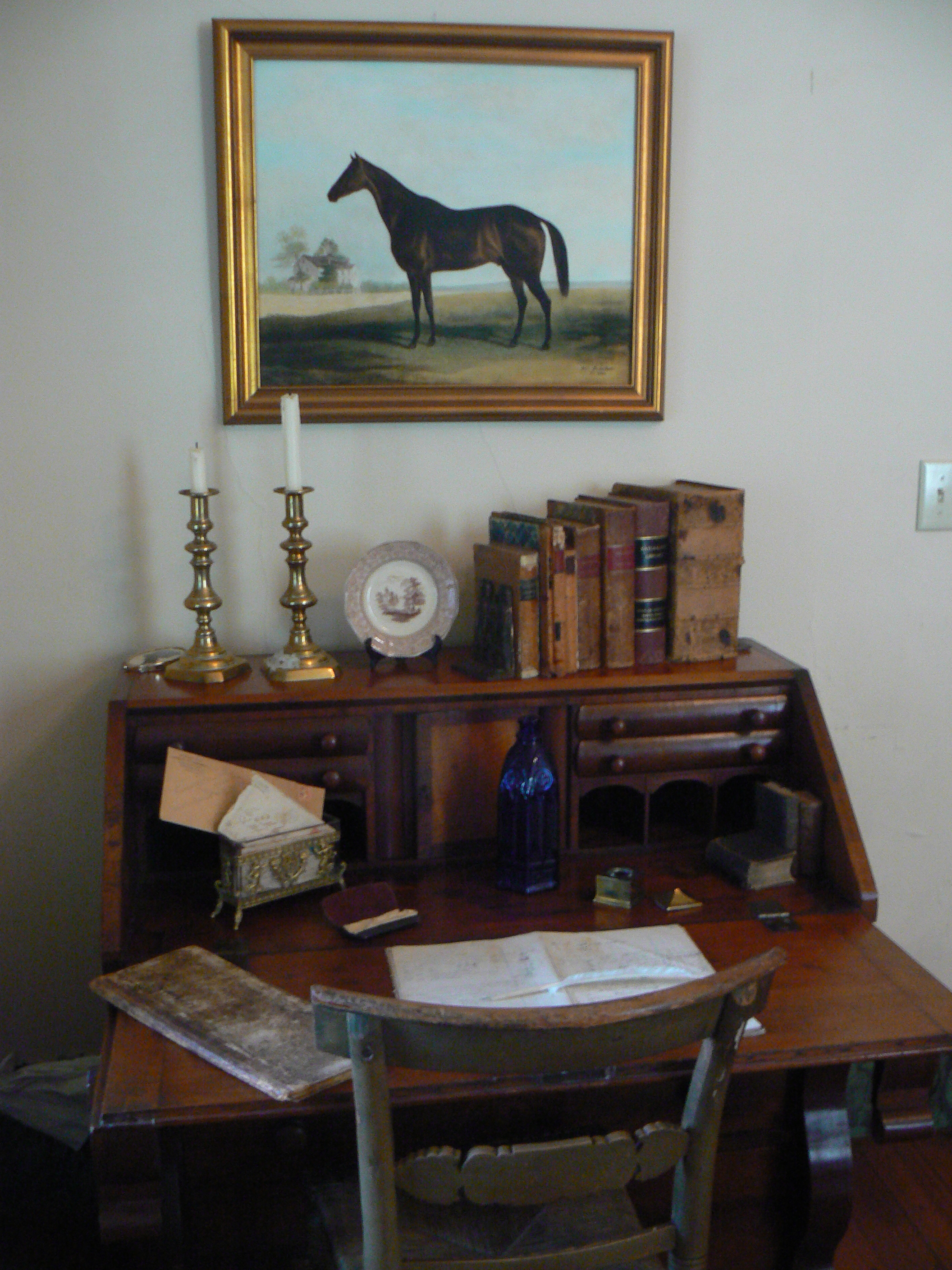 William Winfree's Desk at Magnolia Grange