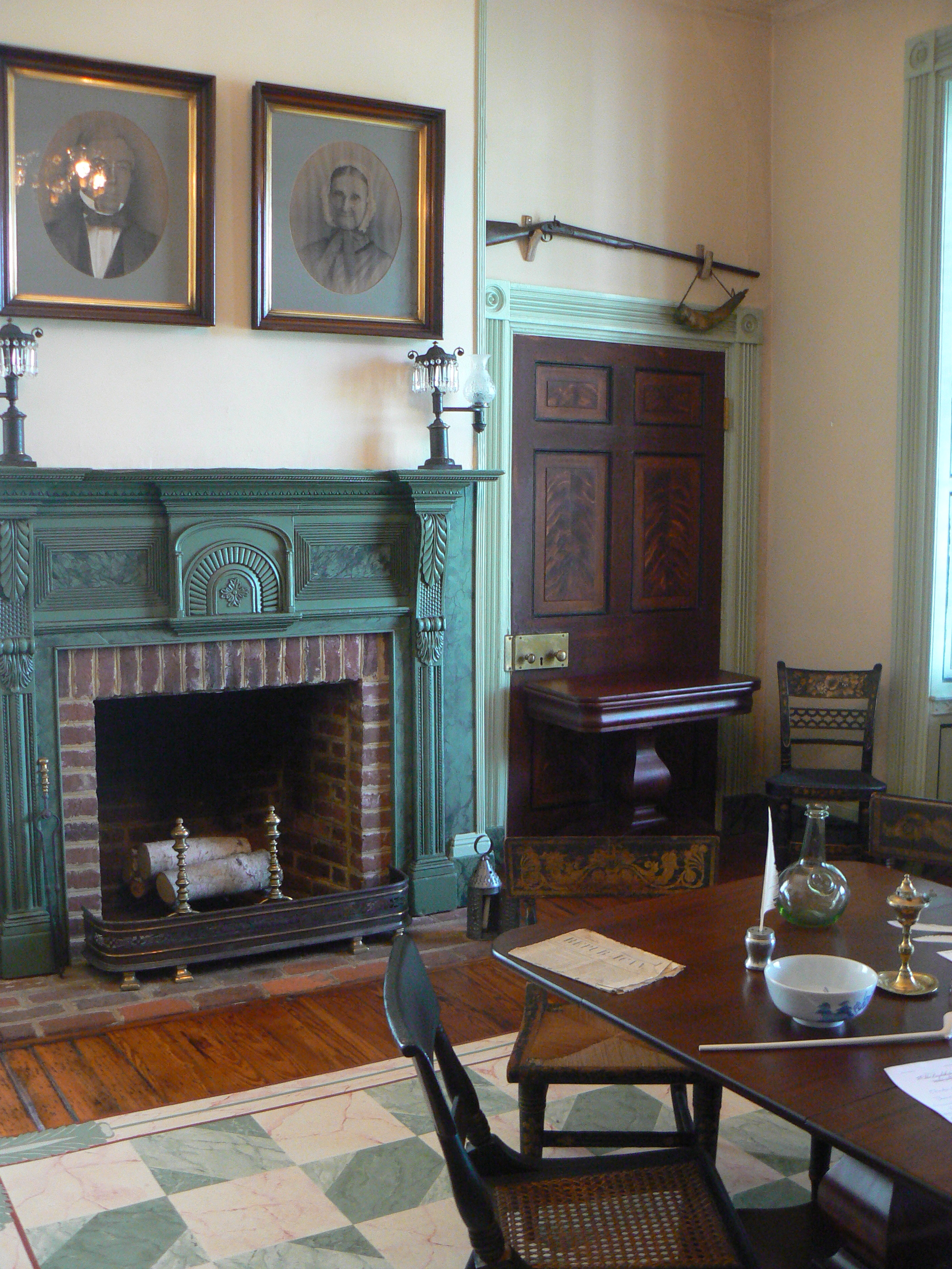 William Winfree's office at Magnolia Grange