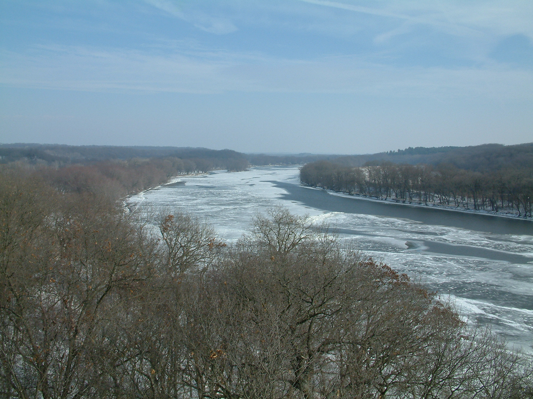 Rock River in the Winter