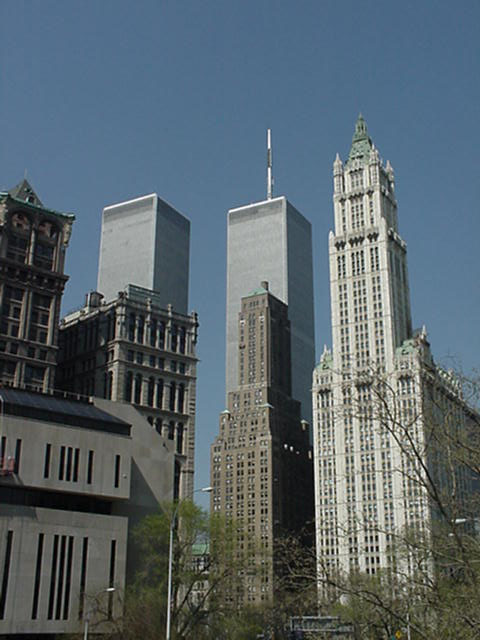 New York and World Trade Towers